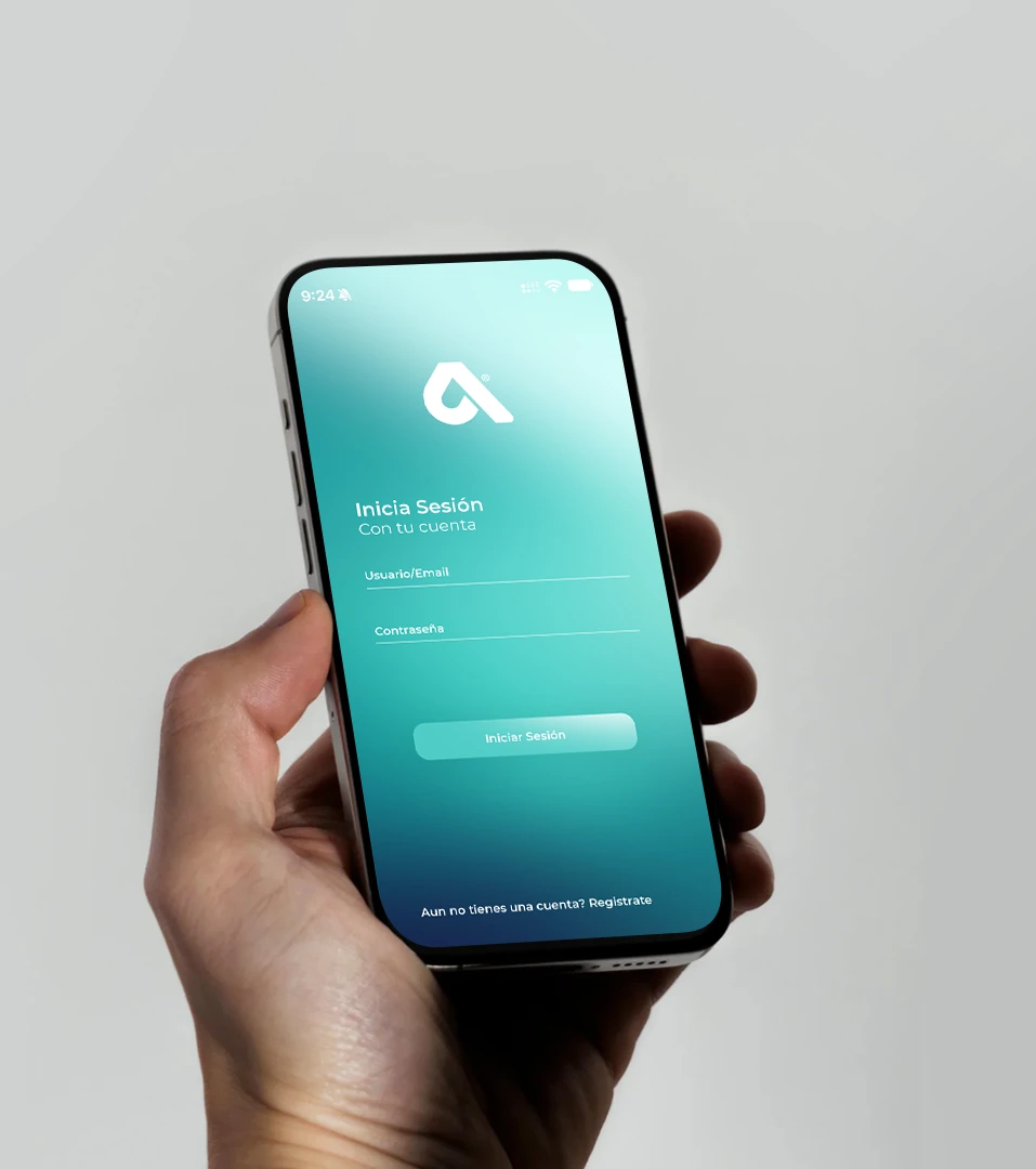 Aplicación Ultra Asistente en un teléfono móvil